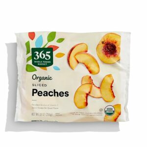 Peaches Sliced Organic