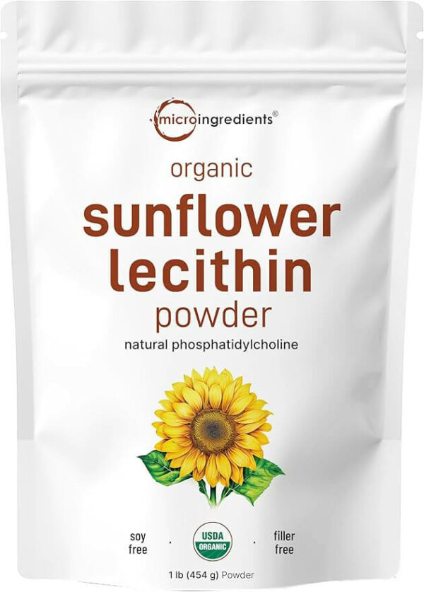 Organic Sunflower Lecithin Powder